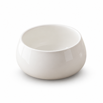 Minimalist Ceramic & Glass Dessert Bowl Set with Acacia Wood Tray