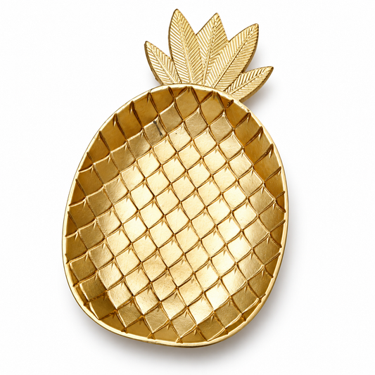 Golden Radish Leaf Tray